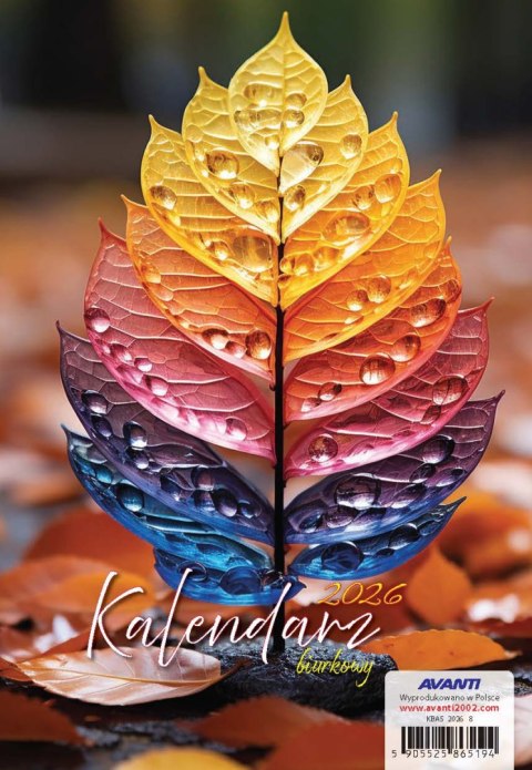 Kalendarz biurkowy A5 pionowy KBA5 AVANTI