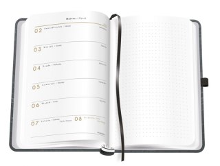 Kalendarz książkowy 2026 A5 192 Metallic Savage INTERDRUK