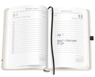 Kalendarz książkowy 2026 A5 384 Mat+UV Ideas INTERDRUK