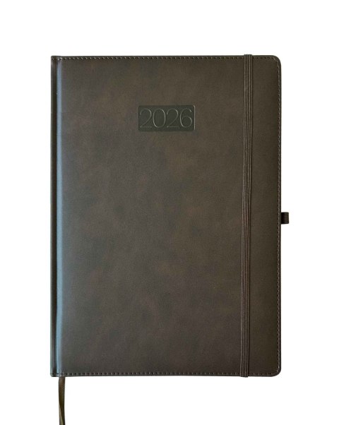 Kalendarz książkowy A4 tygodniowy z gumką LUX K-A4TL AVANTI