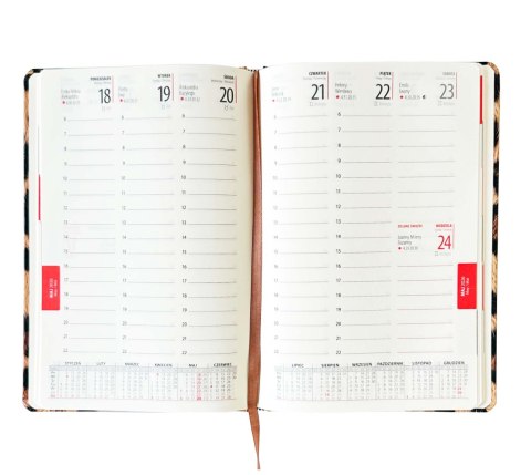 Kalendarz książkowy A5 tygodniowy LUX FOTO K-A5TLF AVANTI