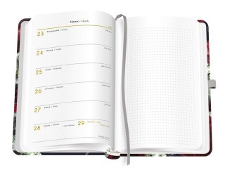 Kalendarz książkowy B5 192 Mat+UV Wildflowers INTERDRUK