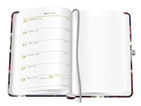 Kalendarz książkowy B5 192 Metallic Stripes INTERDRUK