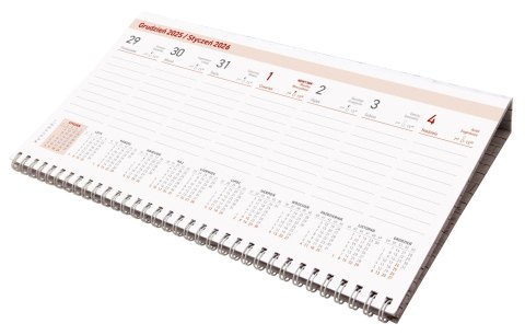 Kalendarz leżący na podstawce 2026 KB048B Wokół Nas