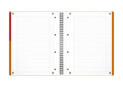 Kołonotatnik A4 80K linie PP OXFORD Activebook International 100102994