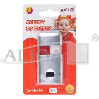 Kredki w sztyfcie do malowania twarzy i ciała BARWY NARODOWE FC-2 ALIGA