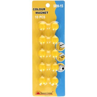 Magnesy WF-15/SRH-15 żółte (10szt.) 607326 ARGO