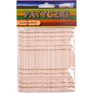Patyczki kreatywne PK-3397 konstrukcyjne op.50szt. 114X10X2mm ALIGA