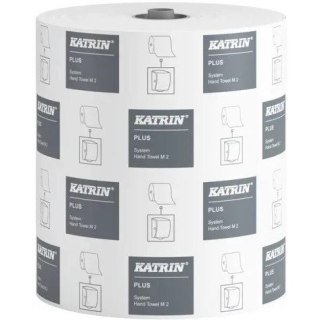 Ręcznik biały 21cm*150m 2w (6sztuk) SYSTEM M 97449 Katrin Plus