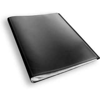 Teczka ofertowa A4 PP 40 koszulek CZARNA BT630-V40 TETIS
