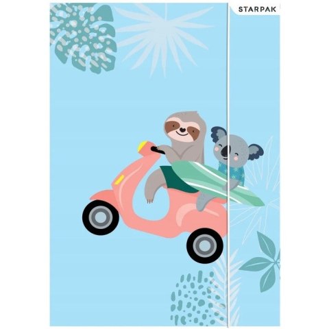 Teczka z gumką A4 KOALA 536503 STARPAK