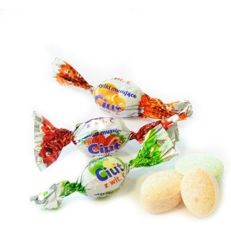 Cukierki JEDNOŚĆ CIUT pudrowe 1kg z witaminą C