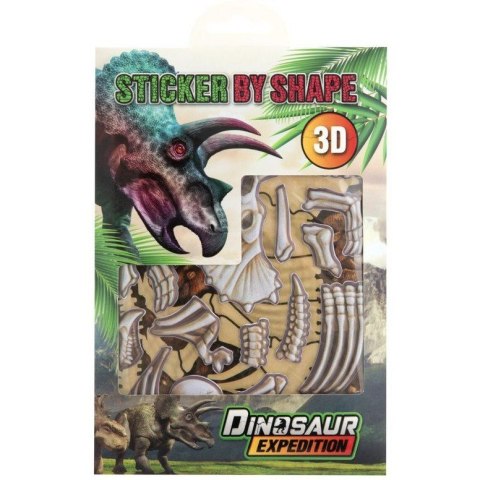 Dino Naklejki po kształtach 3D T.Rex GRAFIX