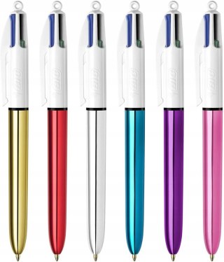 Długopis 4 COLOURS mix SHINE (12szt.) 964775 BIC