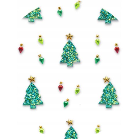 Dżety świąteczna choinka DSX8 24szt. BREWIS