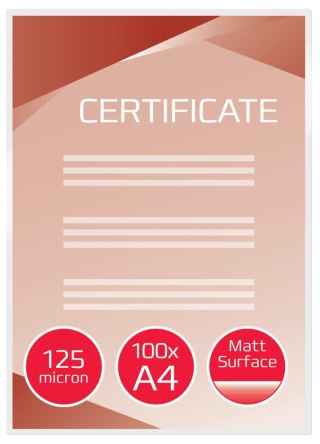 Folia do laminacji GBC Pouch A4 125Mic matt 100szt. 3747241