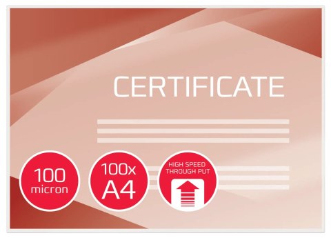 Folia do laminacji GBC Pouch Hi-Speed 100Mic gloss 100szt.3747525