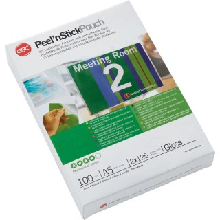 Folia do laminacji GBC Pouch Peel`nStick A5 125Mic100pcs 3747244