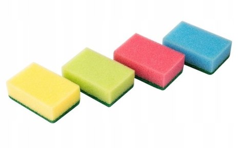 Gąbka do zmywania VILEDA RAINBOW 8,5x5,5cm (9+1 szt)