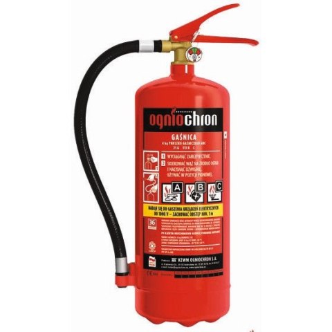 Gaśnica proszkowa 4kg OGP-4XABC C