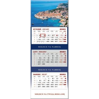 Kalendarz A4 Vivella UNIWERSALNY dzienny p.biały 238 A4DB szary Wokół Nas