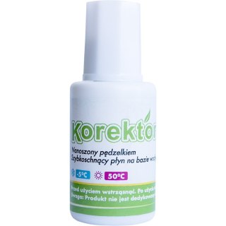 Korektor w butelce z pędzelkiem 20g BK110-AP TETIS