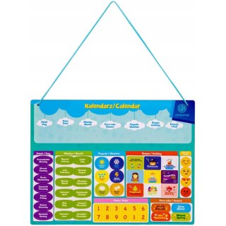 Magnetyczny zestaw do nauki Kalendarza ASTRAFUN 55el. 338025903