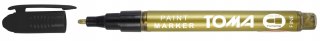 Marker olejowy F złoty 1,5mm TO-441 TOMA