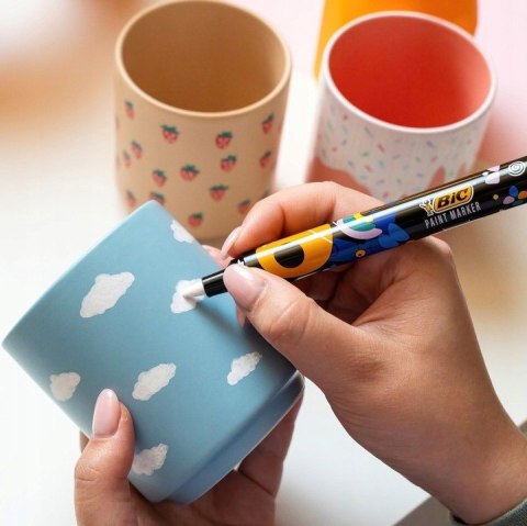 Marker olejowy INTENSITY na bazie wody biały 527425 BIC