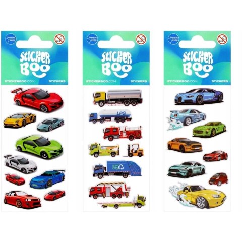 Naklejki 60x180mm AUTA 2 517760 STICKERBOO