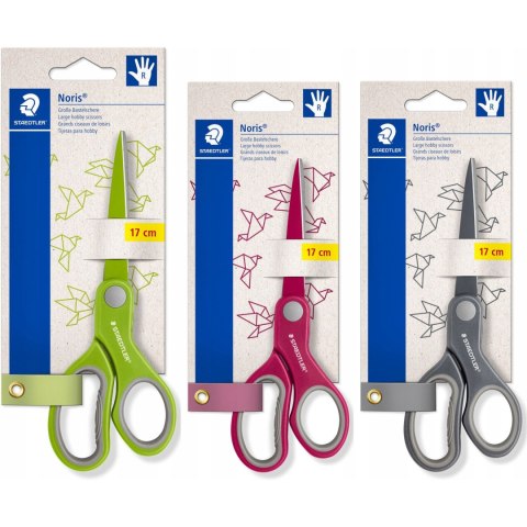 Nożyczki Noris Club dla dzieci 17cm kolorowe ostrze STAEDTLER S 965 17P BK