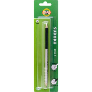 Ołówek grafitowo-gumowy 2B SUDOKU na blistrze 1350/ BL KOH-I-NOOR