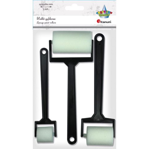 Pędzle gąbkowe wałek 3 22CH0827-5 491221 TITANUM