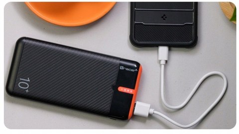 Power bank TRACER 10000mAh EnerGo black/orange TRABAT47513