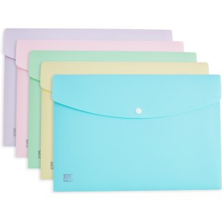 Teczka kopertowa Urban Oxford PASTEL A4 mix kolorów (5sztuk) 400187613
