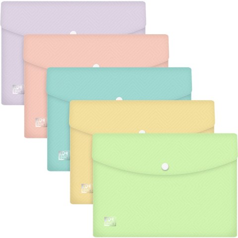 Teczka kopertowa Urban Oxford PASTEL A5 mix kolorów (5sztuk) 400187615