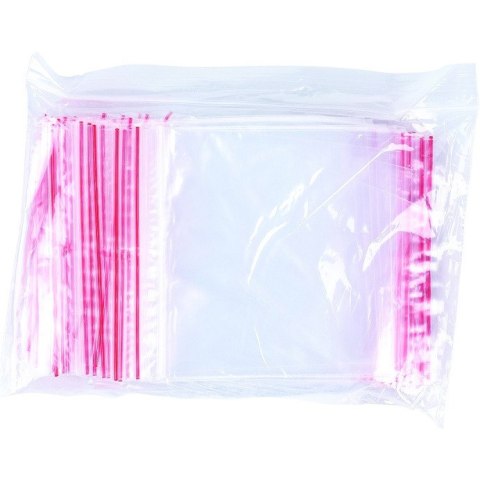 Torebki strunowe 100x100mm (100szt) LDPE, OFFICE PRODUCTS 15072815-90