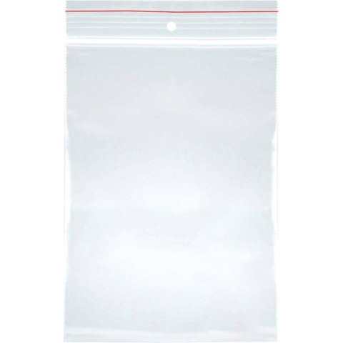 Torebki strunowe 80x120mm (100szt) LDPE, OFFICE PRODUCTS 15072215-90