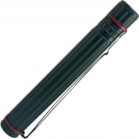 Tuba regulowana 75-135cm czarna średnica 10.5cm 50032 LENIAR