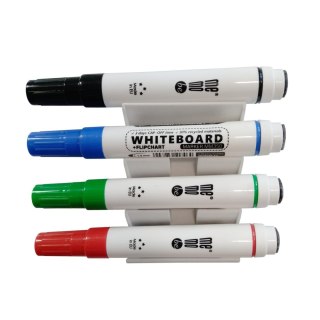 Uchwyt magnetyczny na markery MEMOBE biały na 4 markery 7,5x10,5x2cm MU001