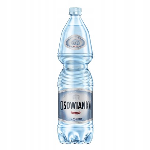 Woda mineralna CISOWIANKA 1.5L (6szt) gazowana z kaucją