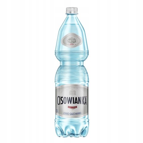 Woda mineralna CISOWIANKA 1.5L (6szt) lekko gazowana z kaucją