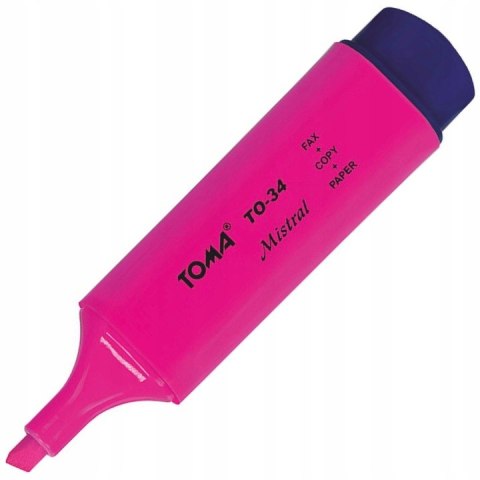 Zakreślacz MISTRAL 4kol TO-334 TOMA