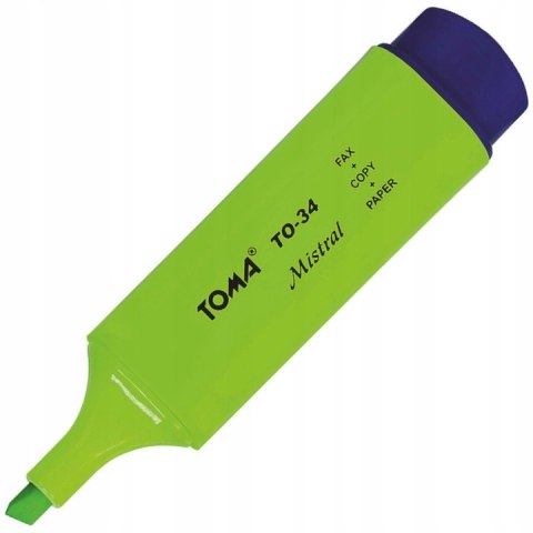 Zakreślacz MISTRAL 4kol TO-334 TOMA