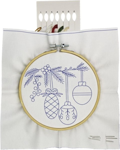 Zestaw do haftowania Bombki 649470 TITANUM