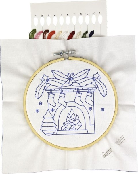 Zestaw do haftowania Kominek 649467 TITANUM