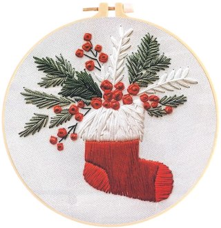 Zestaw do haftowania Skarpeta 649469 TITANUM