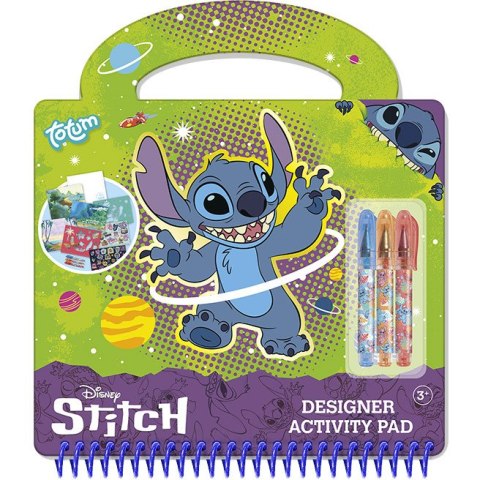 Zestaw kreatywny do rysowania szablony, naklejki STITCH TT700093 GRAFIX