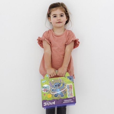 Zestaw kreatywny do rysowania szablony, naklejki STITCH TT700093 GRAFIX