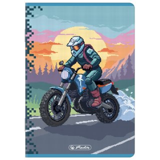 Zeszyt A5 32k kratka z marginesem PREMIUM PIXEL FUN 400206283 HERLITZ